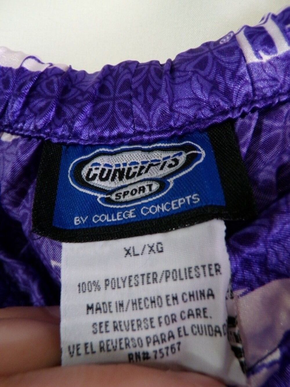 Concepts Sport K-State Kansas State Women's XL Lounge Pajama Pants Purple - Picture 4 of 4